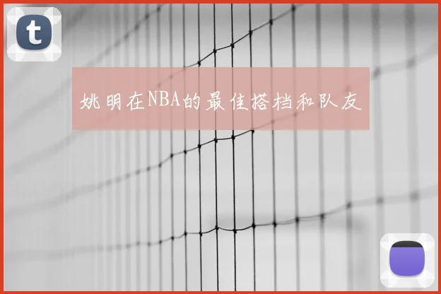 姚明在NBA的最佳搭档和队友